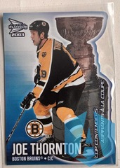 2002-03 Pacific Prism McDonald’s Cup Contenders Die-Cut Joe Thornton #1 Bruins
